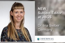 Ina Sieber welcomed as a subject editor at Journal of the Bulgarian Geographical Society